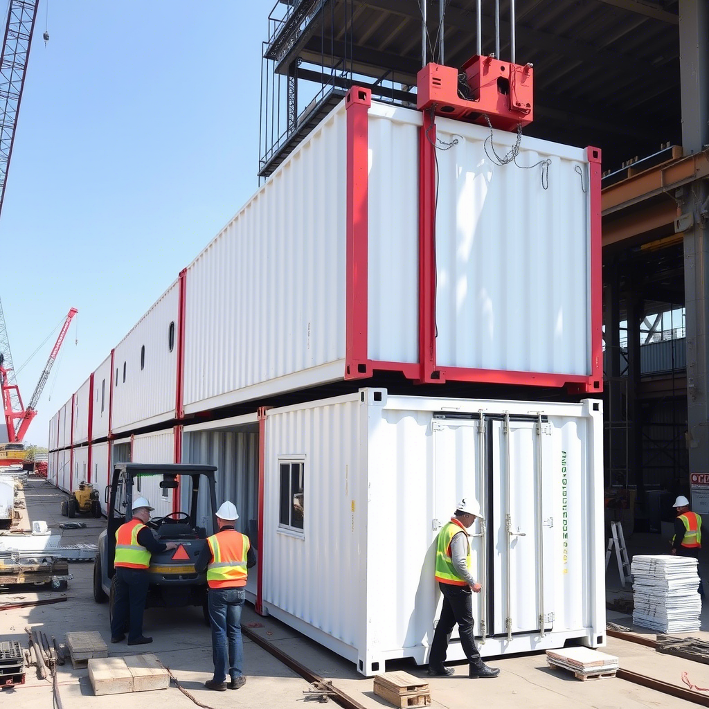 Módulo habitacional para industria minera y petrolera